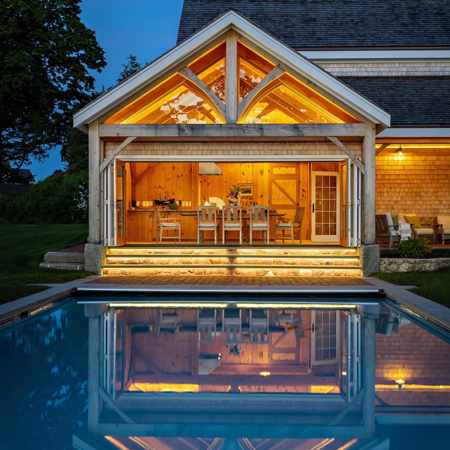 Standish Shore Pool House Addition & Restoration - FrameTechs Project ...